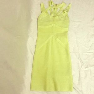 Bodycon multi back straps size small